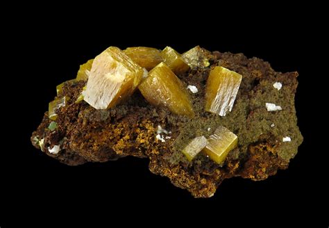 Pseudocubic Wulfenite W Calcite 2008 Find San Juan Poniente Mina