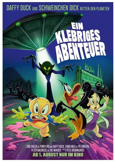 Poster Zum Film Ein Klebriges Abenteuer Daffy Duck Und Schweinchen