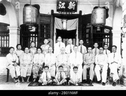 Chinese Malay Colonial Architecture In Penang Panang Old Town Malaysia