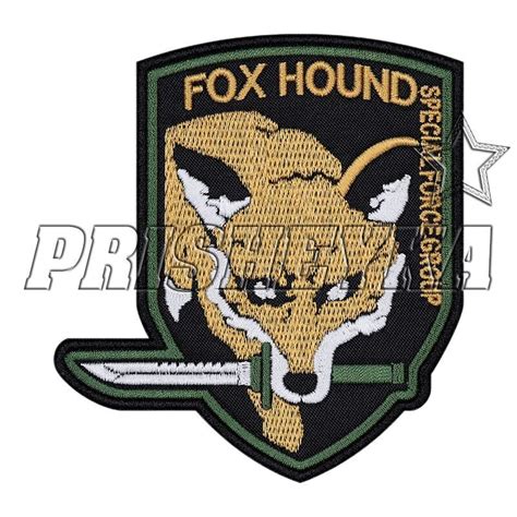 Нашивка Metal gear solid Foxhound купить, цена