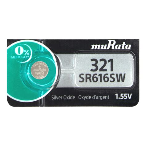 Genuine Murata Sr Sw Silver Oxide Watch Battery V Pack Ebay