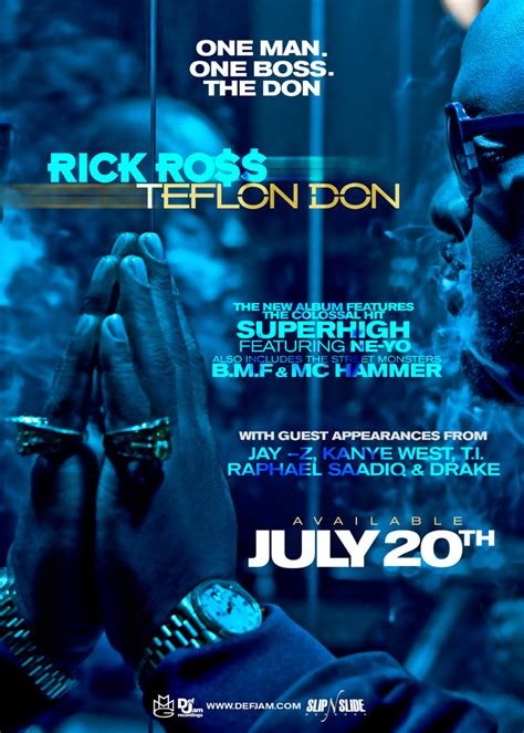 RICK ROSS - TEFLON DON :: Behance