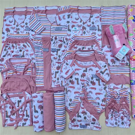 Jual 56 Pcs Paket Hemat Komplit Baju Bayi Baru Lahir Paket Hemat Baby