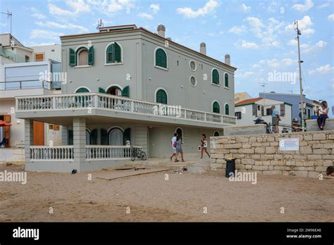 Beach house in southern Sicily, the film location of Montalbano's house in the popular TV ...