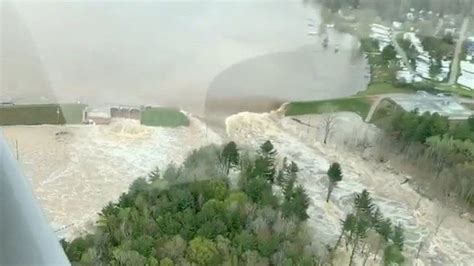 Michigan Floods Evacuations After Edenville And Sanford Dams Breached