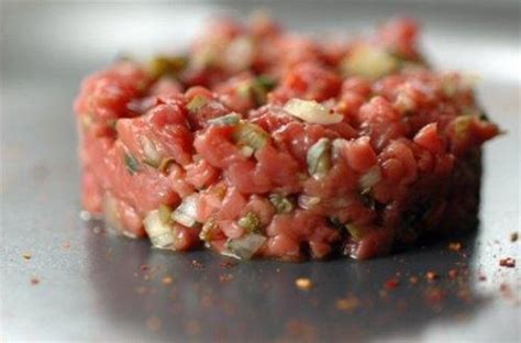 Tartare De B Uf Au Couteau