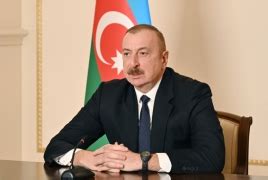 Aliyev: Karabakh Parliament must be dissolved, person calling ...