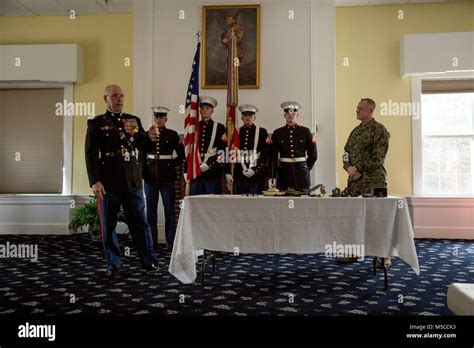 Us Marine Corps Cwo5 Christian P Wade Gunner 2nd Marine Division