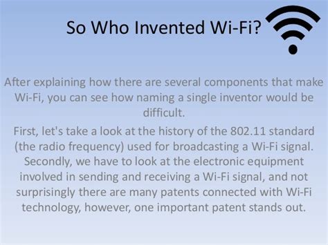 Who Invented Wi Fi