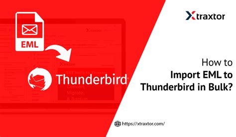 How To Import EML Files Into Thunderbird