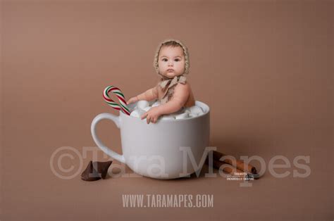 Hot Chocolate Bath Christmas Mug With Marshmallows Cup Of Hot