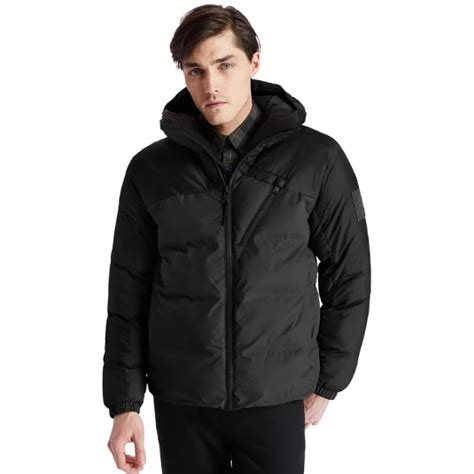 Neo Summit Hooded Jacket For Men In Black Timberland