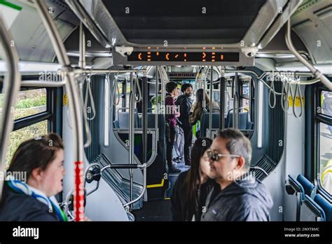 Edmonds United States St Mar A Group Of Commuters Boards The