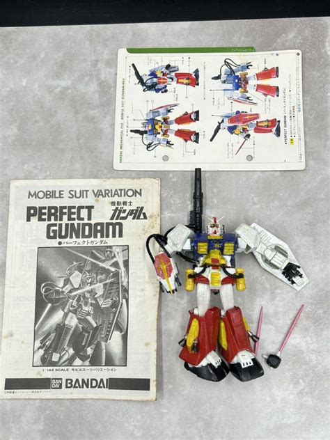 79 プラモデル プラモ 機動戦士ガンダム パーフェクトガンダム 1144完成品｜売買されたオークション情報、yahooの商品情報を