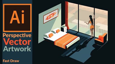 Drawing Perspective Vector Art In Adobe Illustrator Illustrator