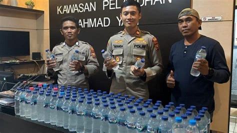 Polisi Di Ternate Kembali Lagi Sita Cap Tikus Yang Diselundupkan Lewat