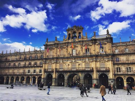 Plaza Mayor in Spain, Salamanca. Editorial Photography - Image of shoot ...