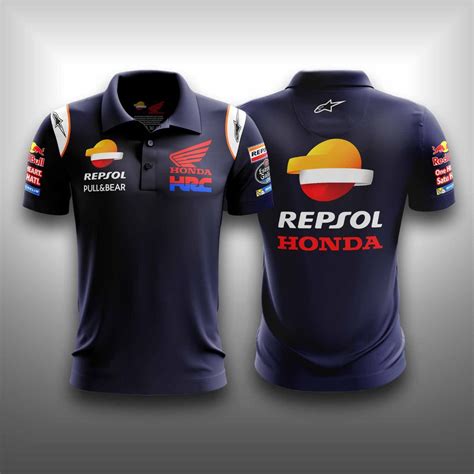 Honda Repsol Motogp T Shirt Polo Shopee Malaysia