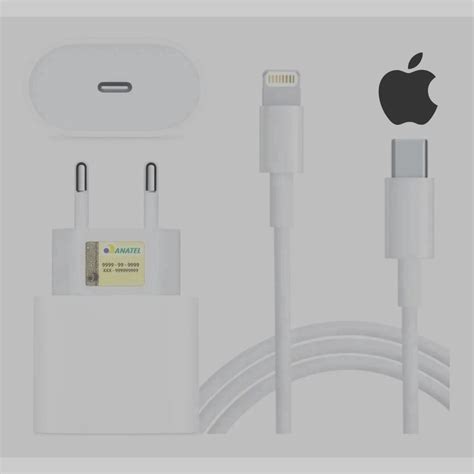 Carregador Completo Original Apple Adaptador Caixinha Parede Tomada