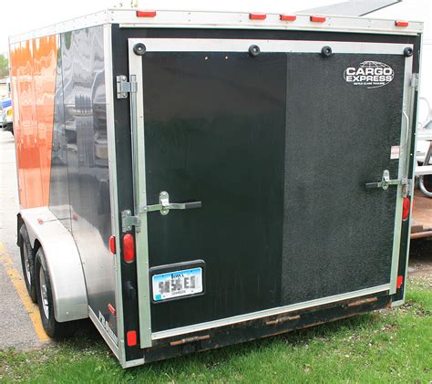 7x14 Enclosed Utility And Motorcycle Trailer Rental Iowa City