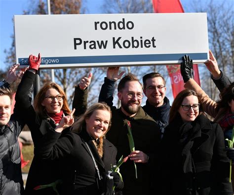 Rondo Praw Kobiet w Gdańsku Ma przypominać że walka o równość nadal