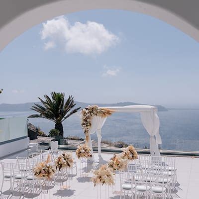 Le Ciel Santorini Wedding Venues In Greece International