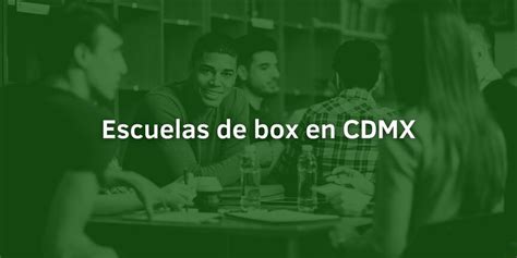 Escuelas De Box En CDMX Escuelas Mexicanas