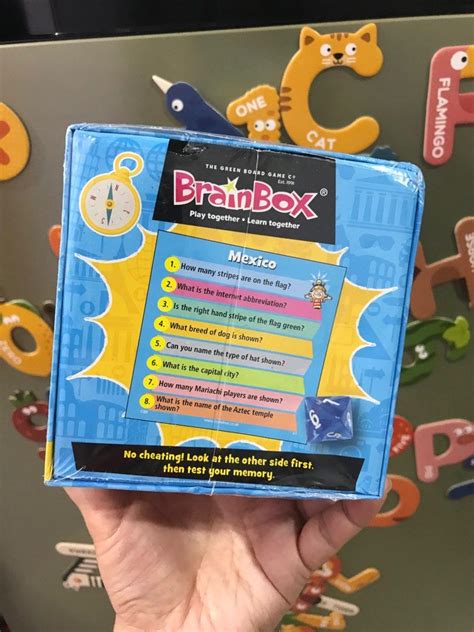 Brain Box The World Edition Hobbies Toys Toys Games On Carousell