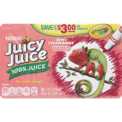 Nestle Juicy Juice Disney Pixar Cars Juice All Natural Kiwi