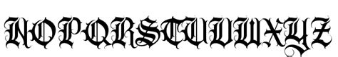 Gangsta Font Blackletter Gothic What Font Is