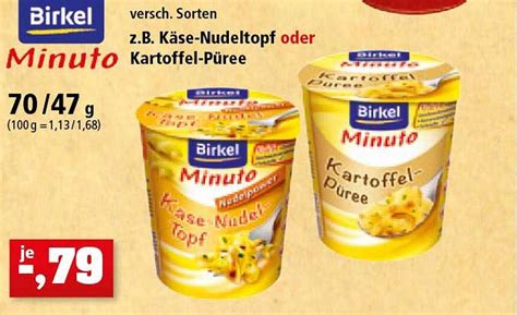 Brikel Minuto Z B K Se Nudeltopf Oder Kartoffel P Ree Angebot Bei