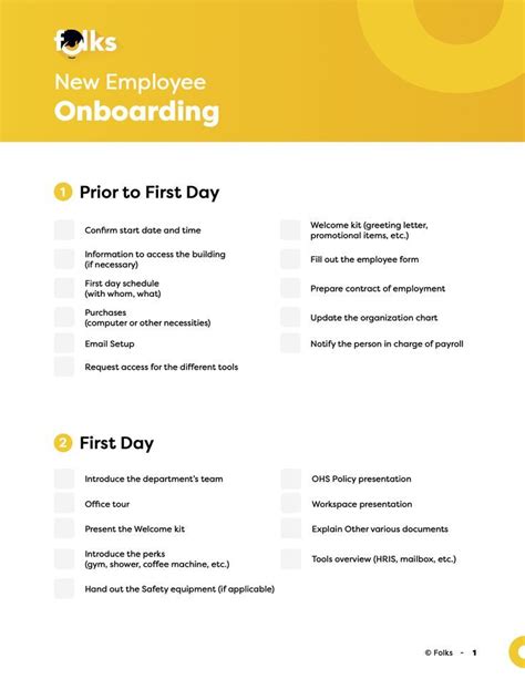 Employee onboarding checklist – Artofit