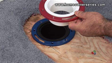 How To Fix A Toilet Wooden Sub Flooring Flange Repair Part Of