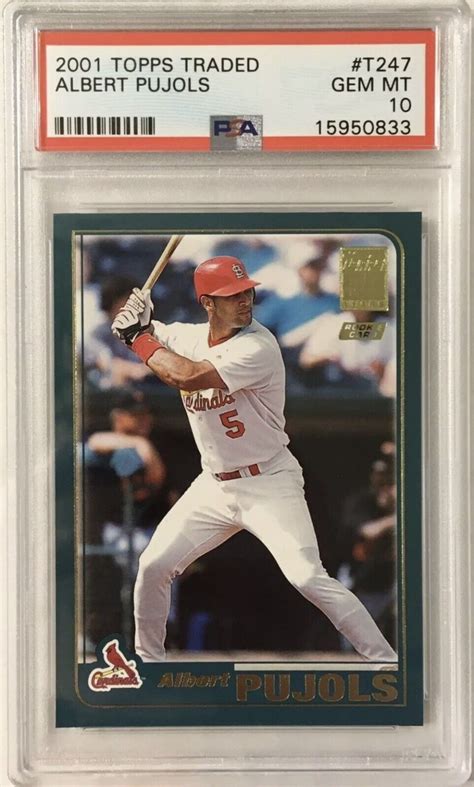 Albert Pujols Rookie Cards Spike With Homers On Horizon