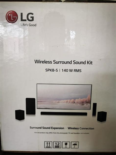 LG Wireless Surround Sound Kit, Audio, Soundbars, Speakers & Amplifiers ...