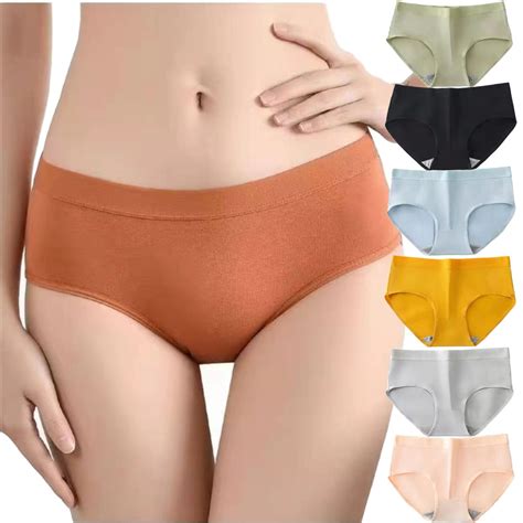 Korean Women Seamless Cotton Sexy Lingerie Panty Plus SIZE Panty Mid