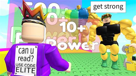 Roblox But Every Second You Get Stronger Youtube