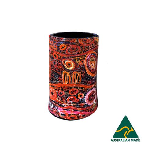 Utopia Aboriginal Art Neoprene Can Cooler Awelye Womens Ceremony