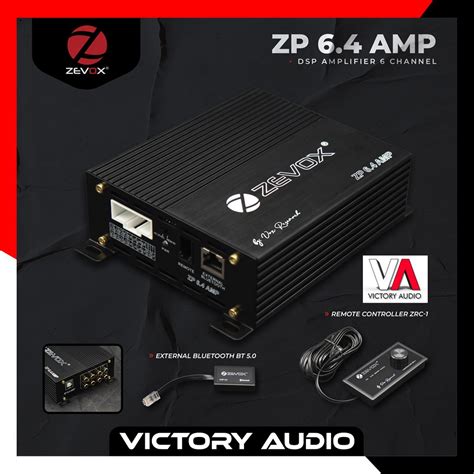 Jual Digital Sound Processor ZEVOX ZP 6 4 15 DSP 6 Channel Built In