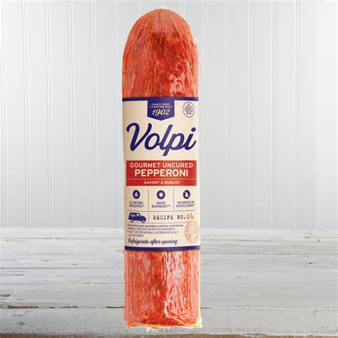 Volpi Gourmet Pepperoni 24 oz | Ditalia Fine Italian Food Imports