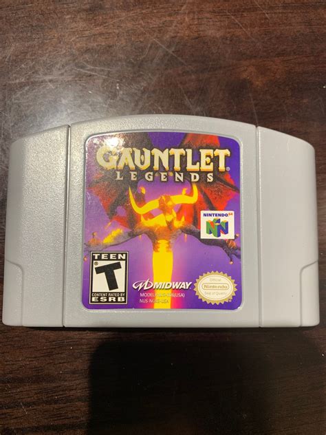 Gauntlet Legends Nintendo 64 N64 Game Etsy