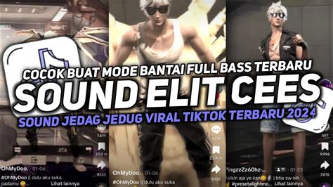 Sound Elite Cees V Cocok Buat Mode Bantai Full Bass Mengkane Jedag