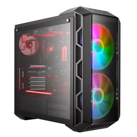 Gabinete Cooler Master Mastercase H500 ARGB Cristal Templado MCM