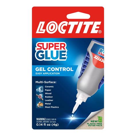 Loctite Super Glue Extra Time Control Pack Of 1 Clear 0 14 Fl Oz