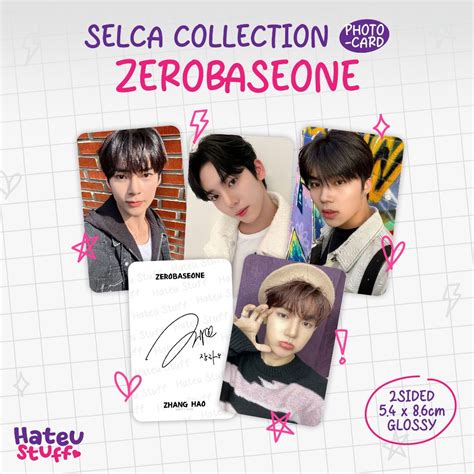 Jual ZEROBASEONE ZB1 Unofficial Photocard Selca Collection Custom