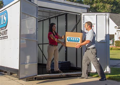 Convenient Mobile Storage Solutions Units Moving And Portable Storage