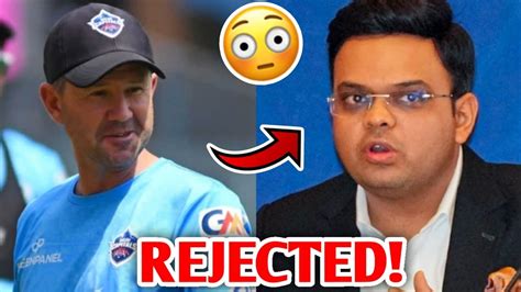 Ricky Ponting Rejected Bcci Offer 😳 India New Head Coach Bcci Cricket 2024 News Facts Youtube