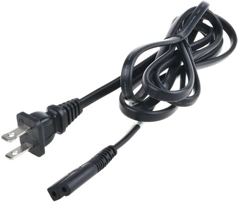 Ntqinparts Replacement 2prong Ac Power Cord Cable For Vizio Sb36512 F6 36” 5 1 2