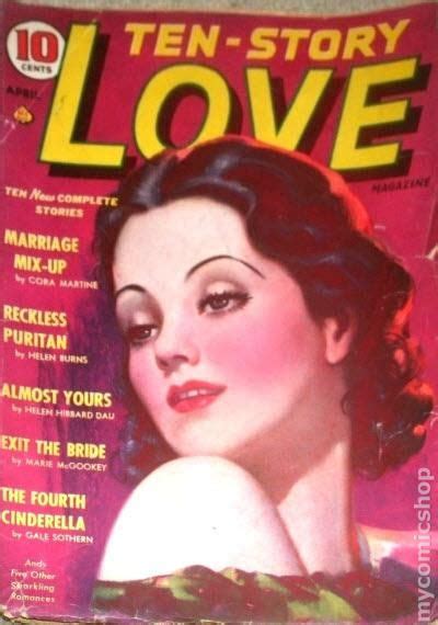 Ten Story Love 1937 1951 Ace Pulp Series Comic Books