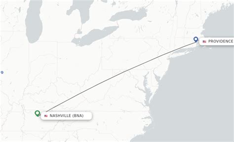 Direct Non Stop Flights From Nashville To Providence Schedules